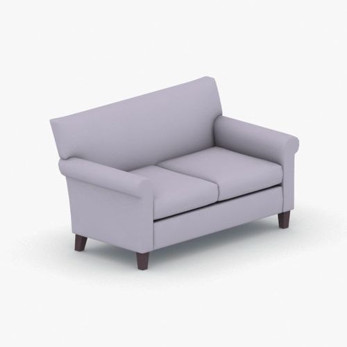 1116 - Sofa Low-poly 3D model