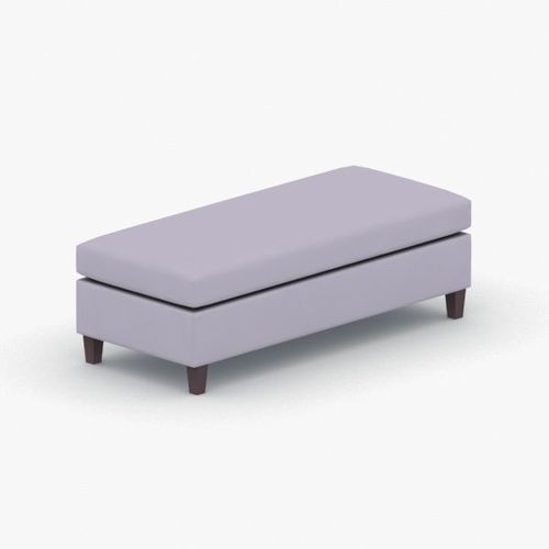 1118 - Ottoman Low-poly 3D model