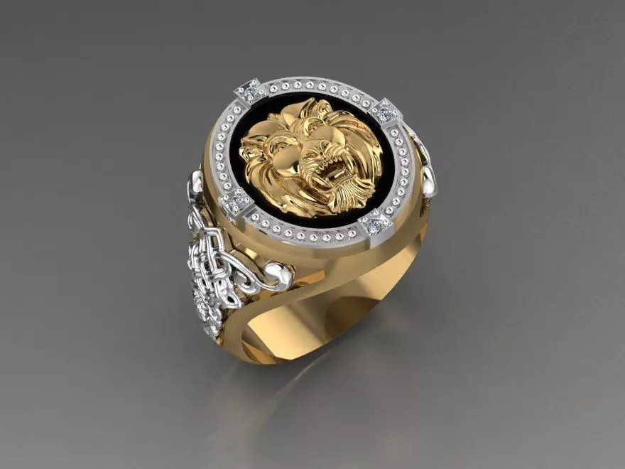 Lion face print 3D print model_0