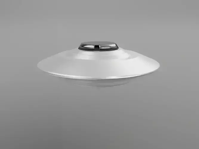 UFO - Sci Fi Flying Saucer Lowpoly