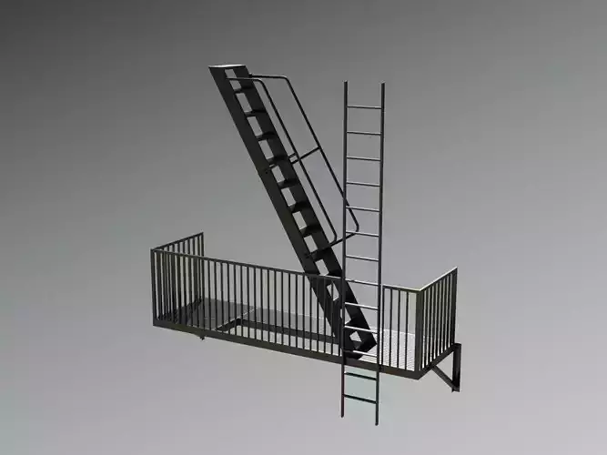 Fire Escape New York City Stairs Balcony NYC