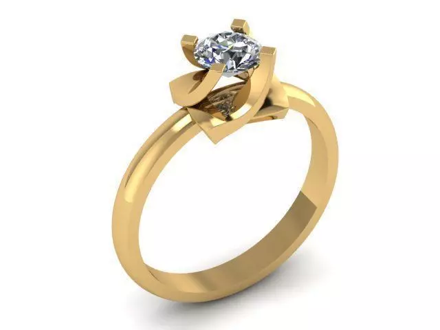 Ring T00659 3D print model_0