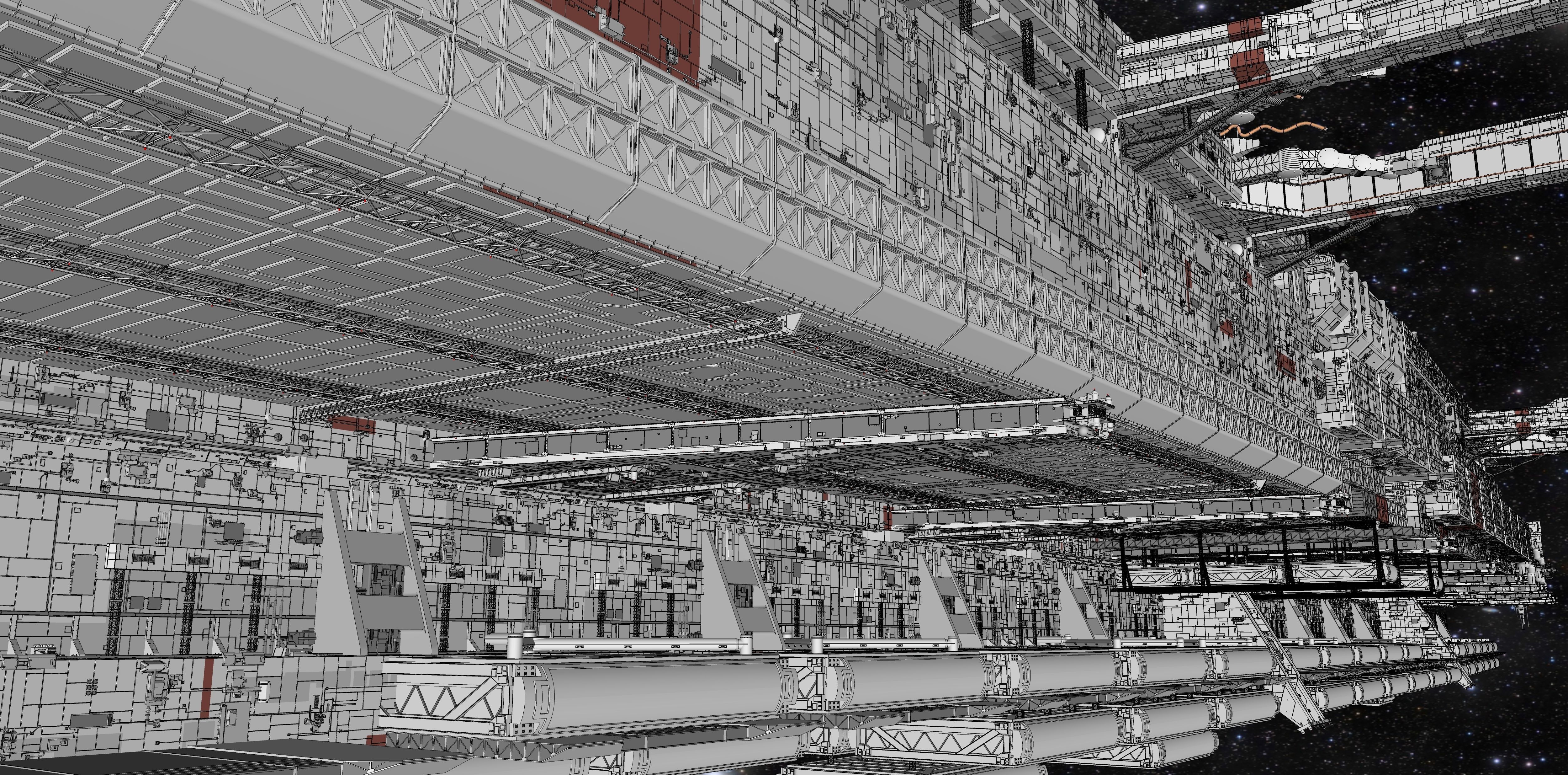 starship troopers lunar base 3D model_36