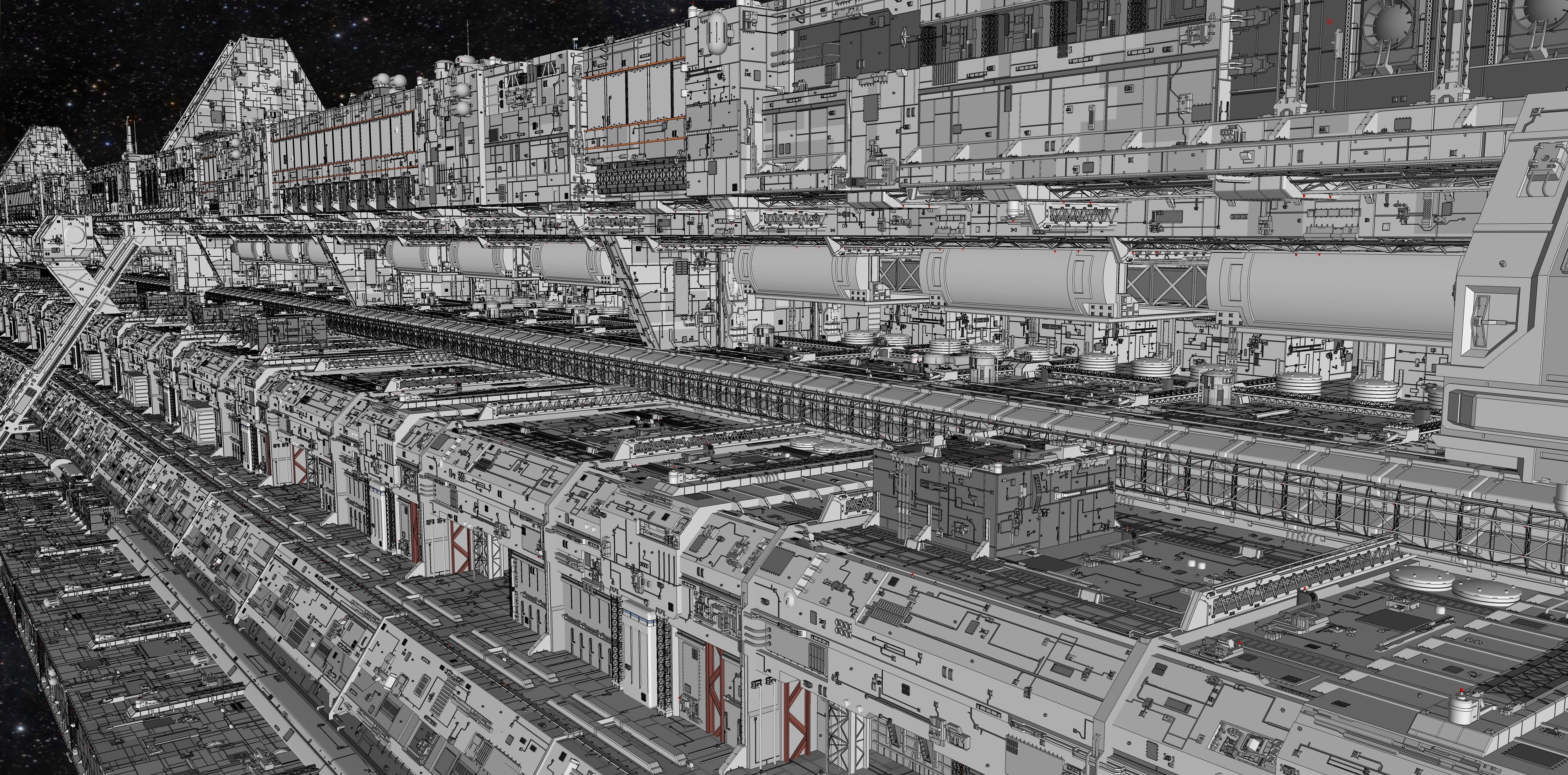 starship troopers lunar base 3D model_39