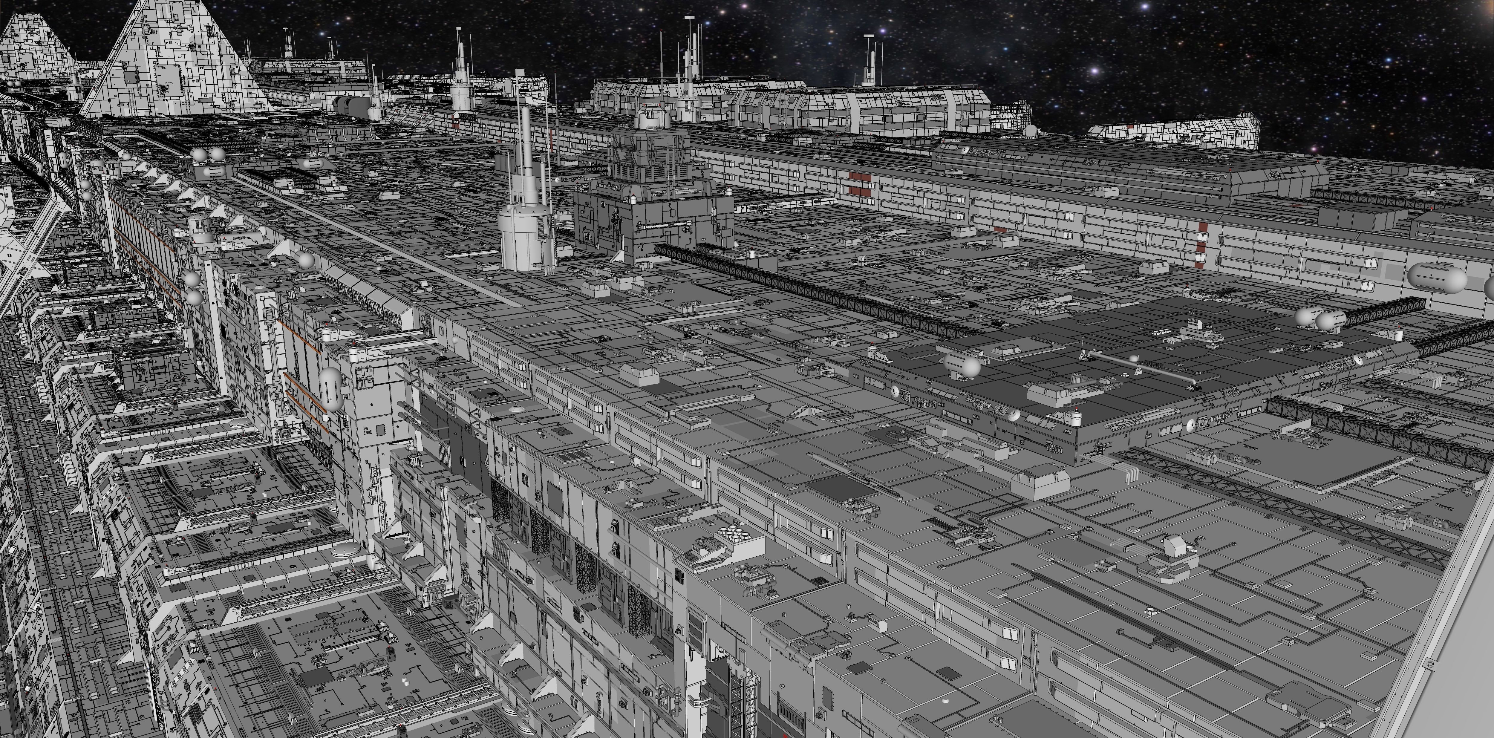 starship troopers lunar base 3D model_35