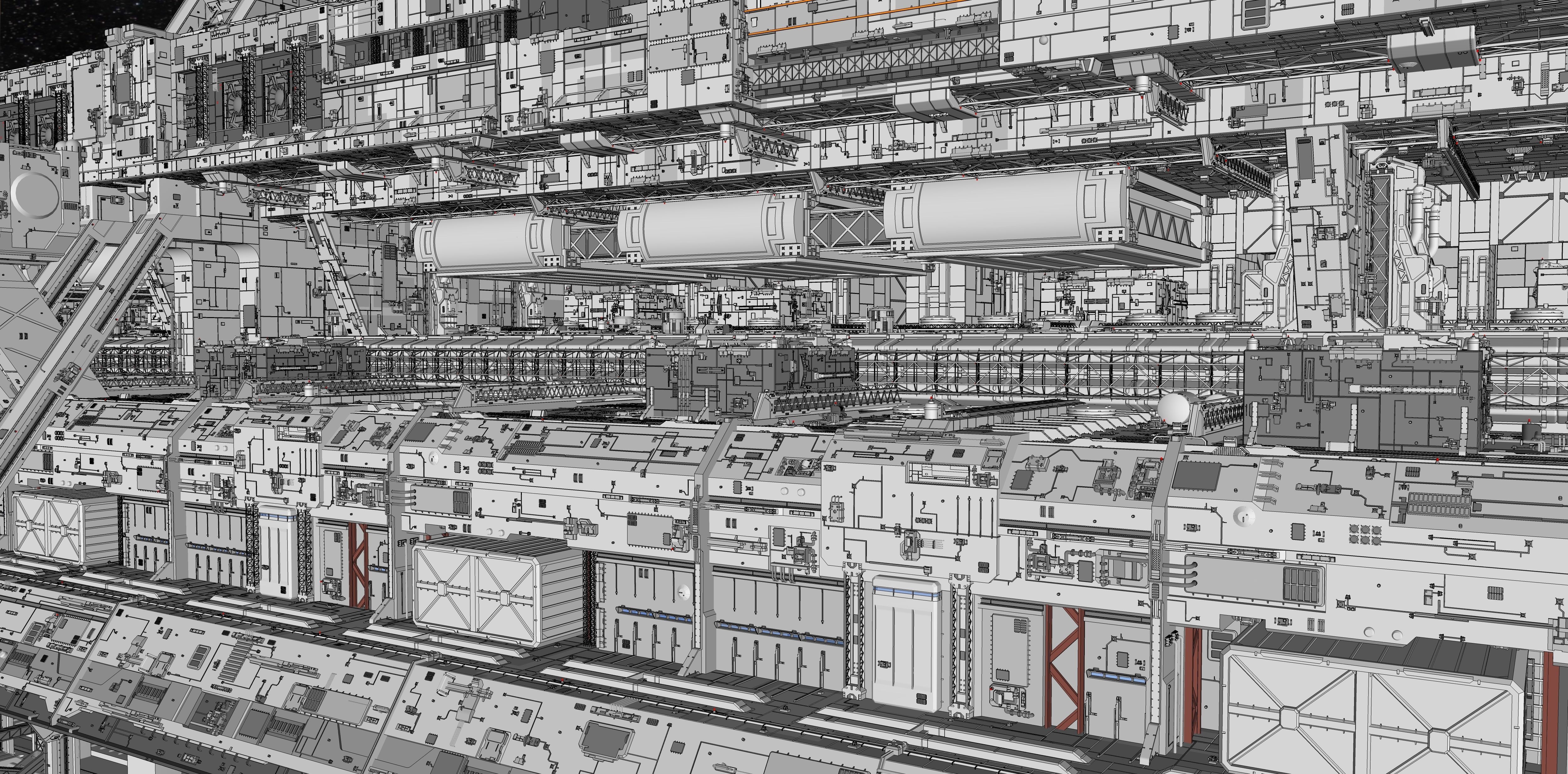 starship troopers lunar base 3D model_43