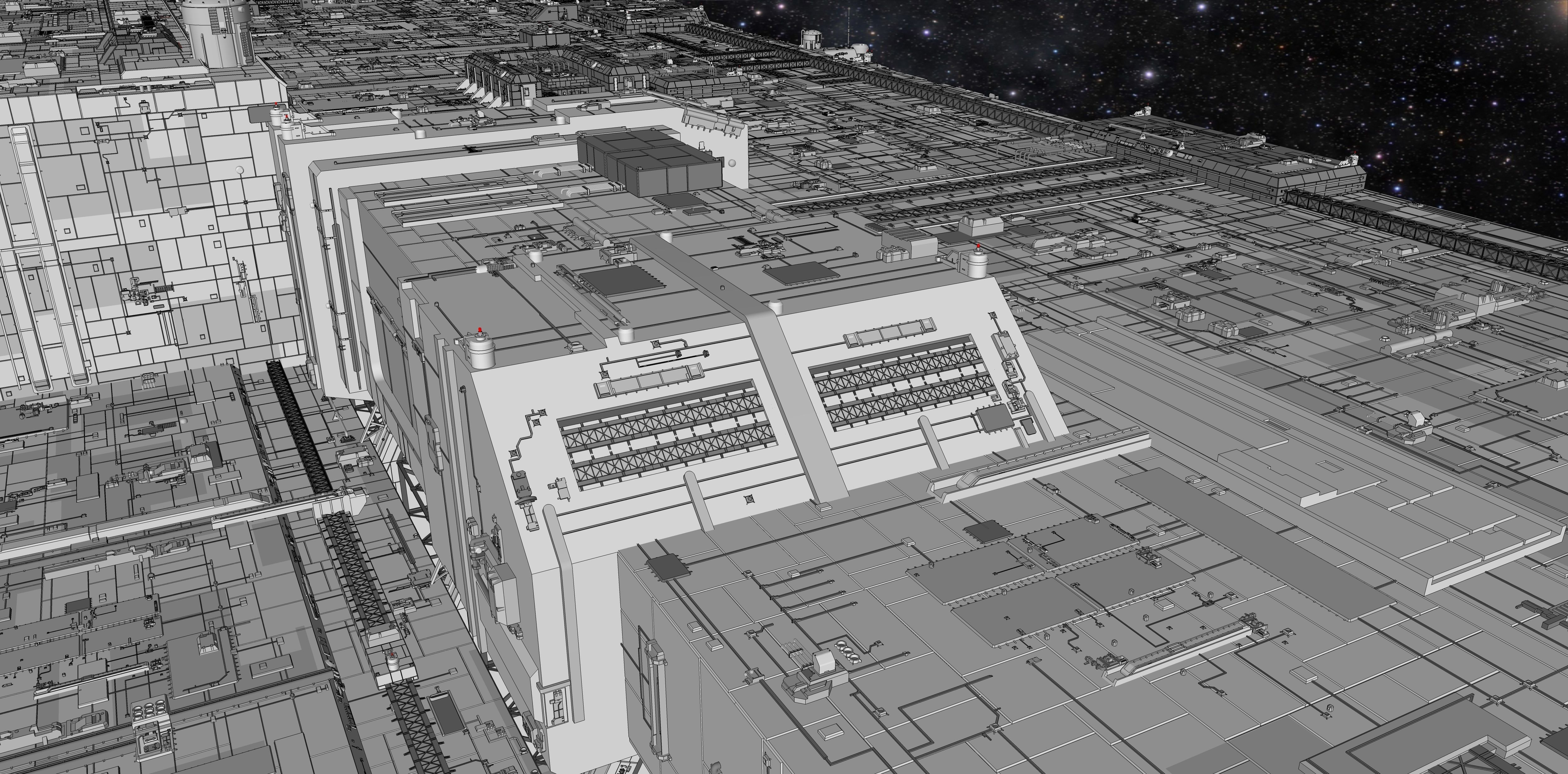starship troopers lunar base 3D model_28