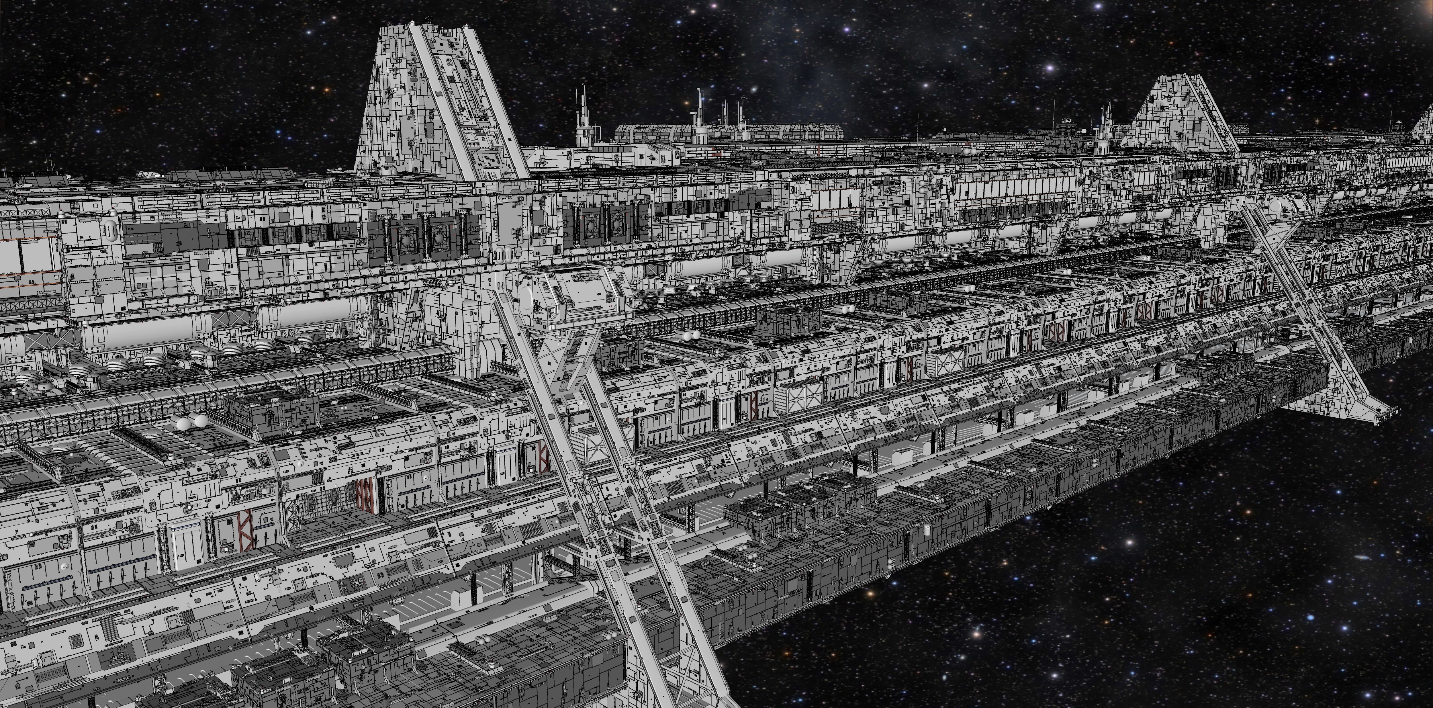 starship troopers lunar base 3D model_11