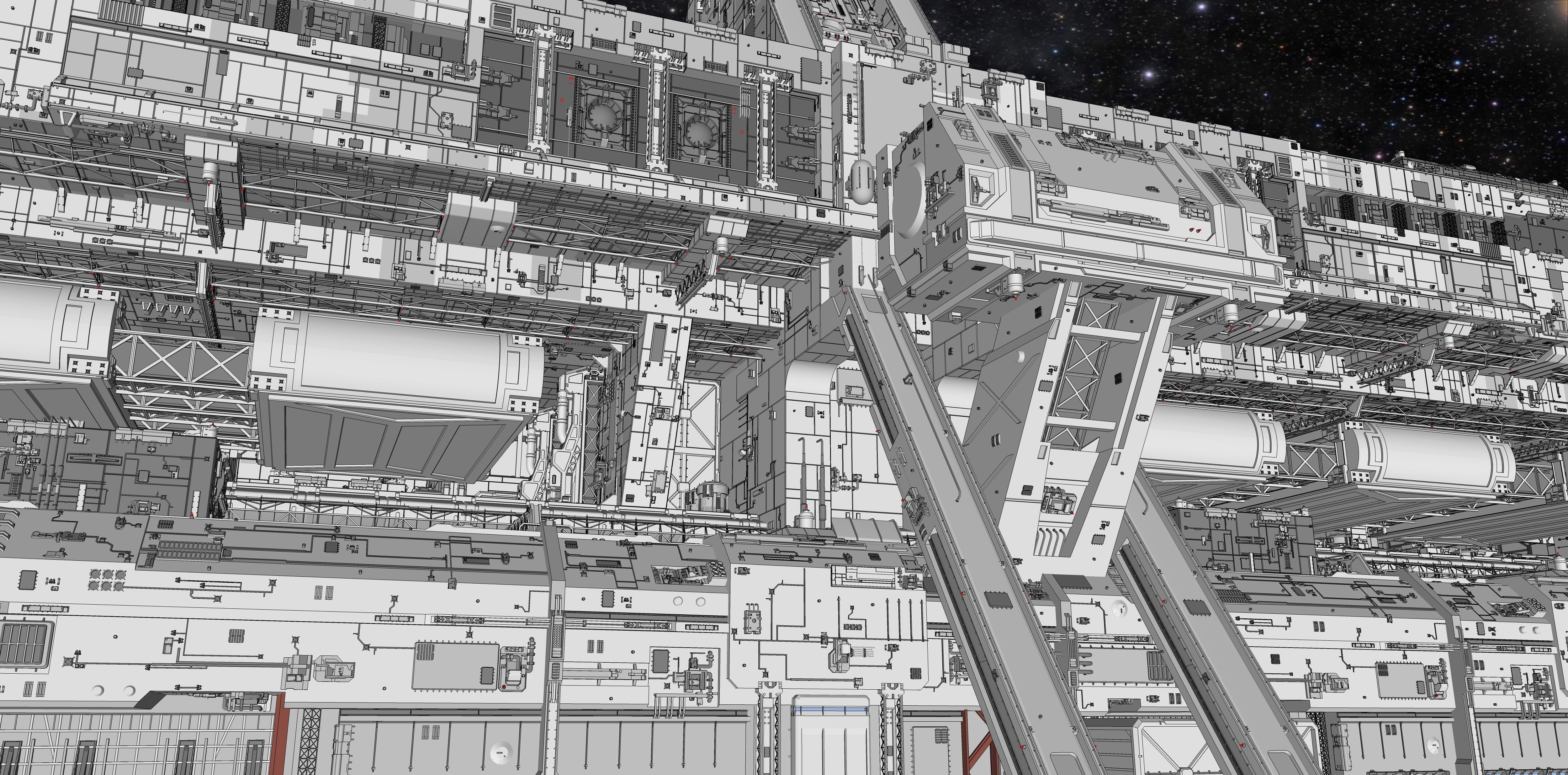 starship troopers lunar base 3D model_38
