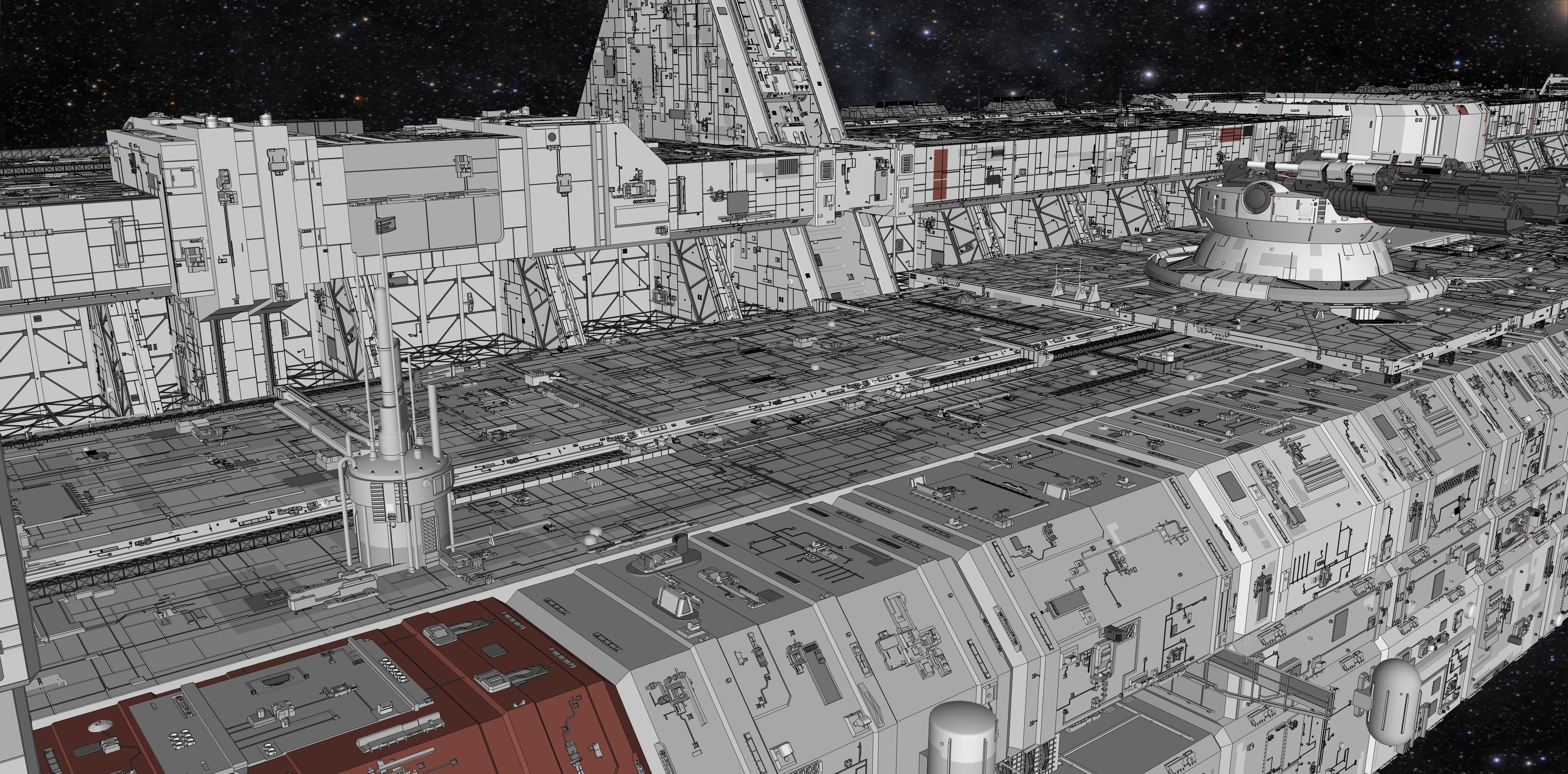 starship troopers lunar base 3D model_29