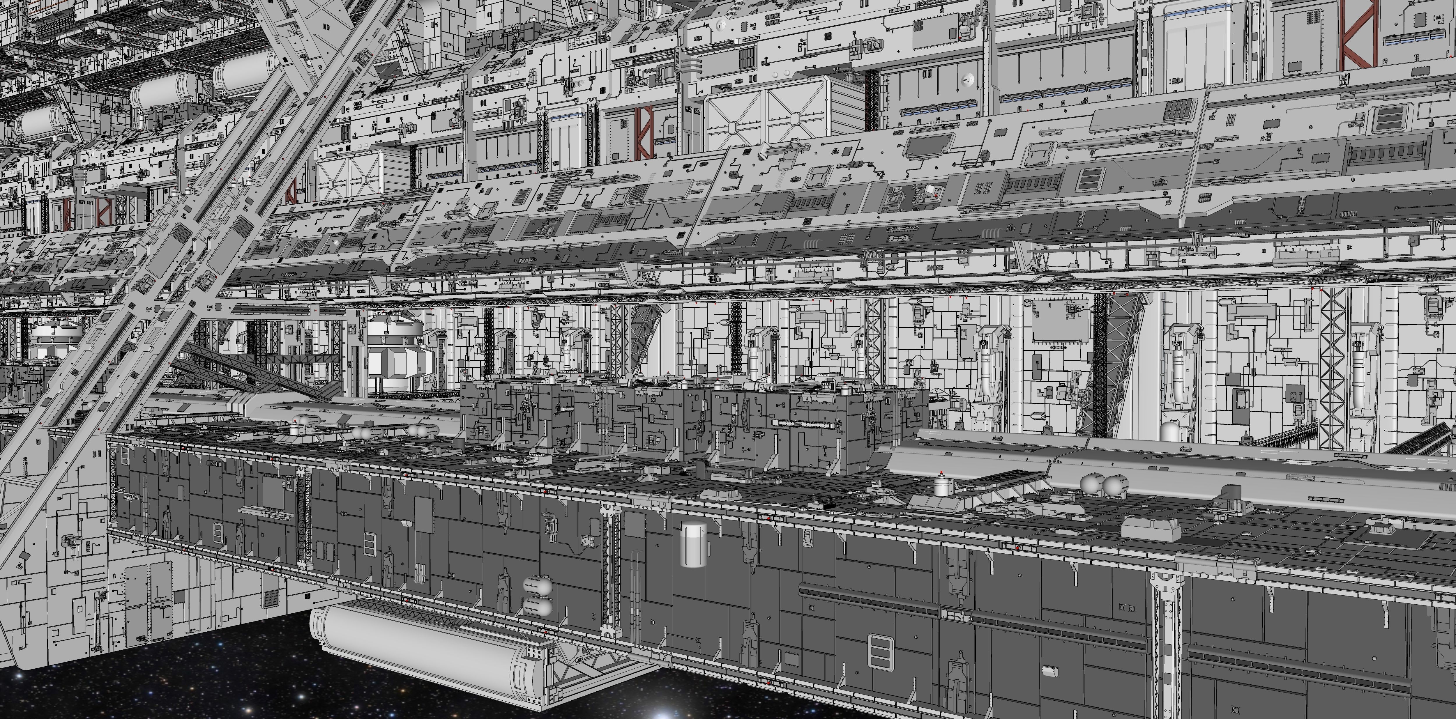 starship troopers lunar base 3D model_44