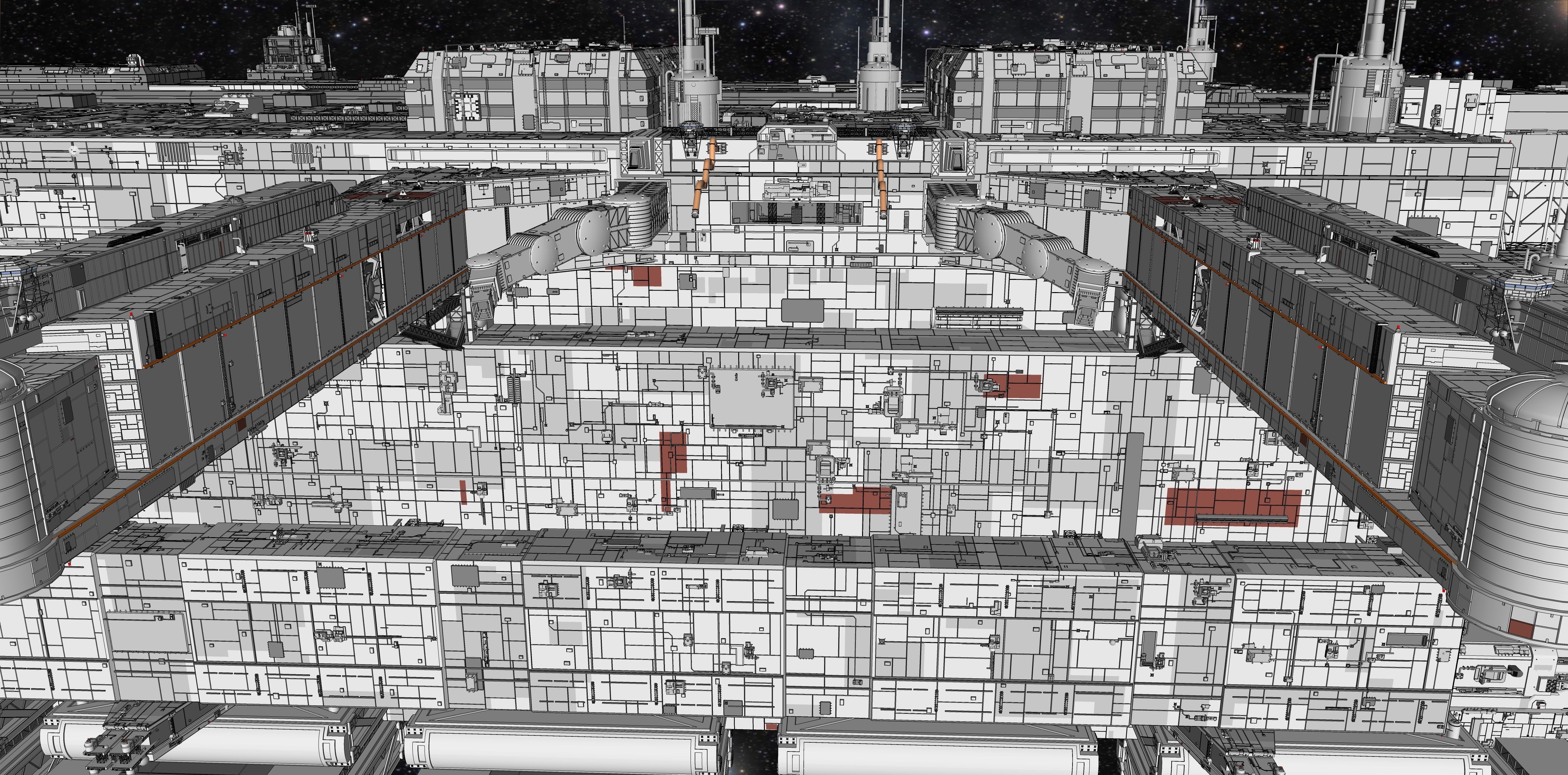starship troopers lunar base 3D model_15