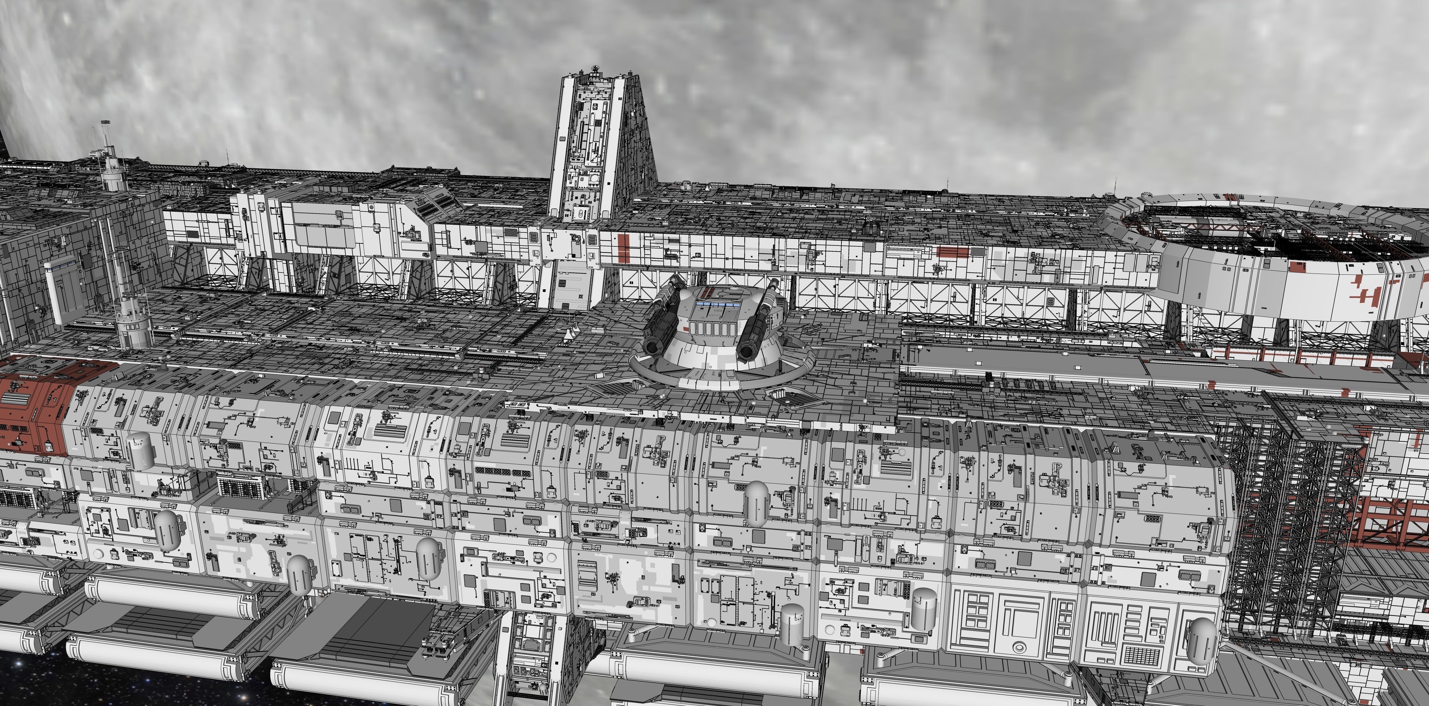 starship troopers lunar base 3D model_50