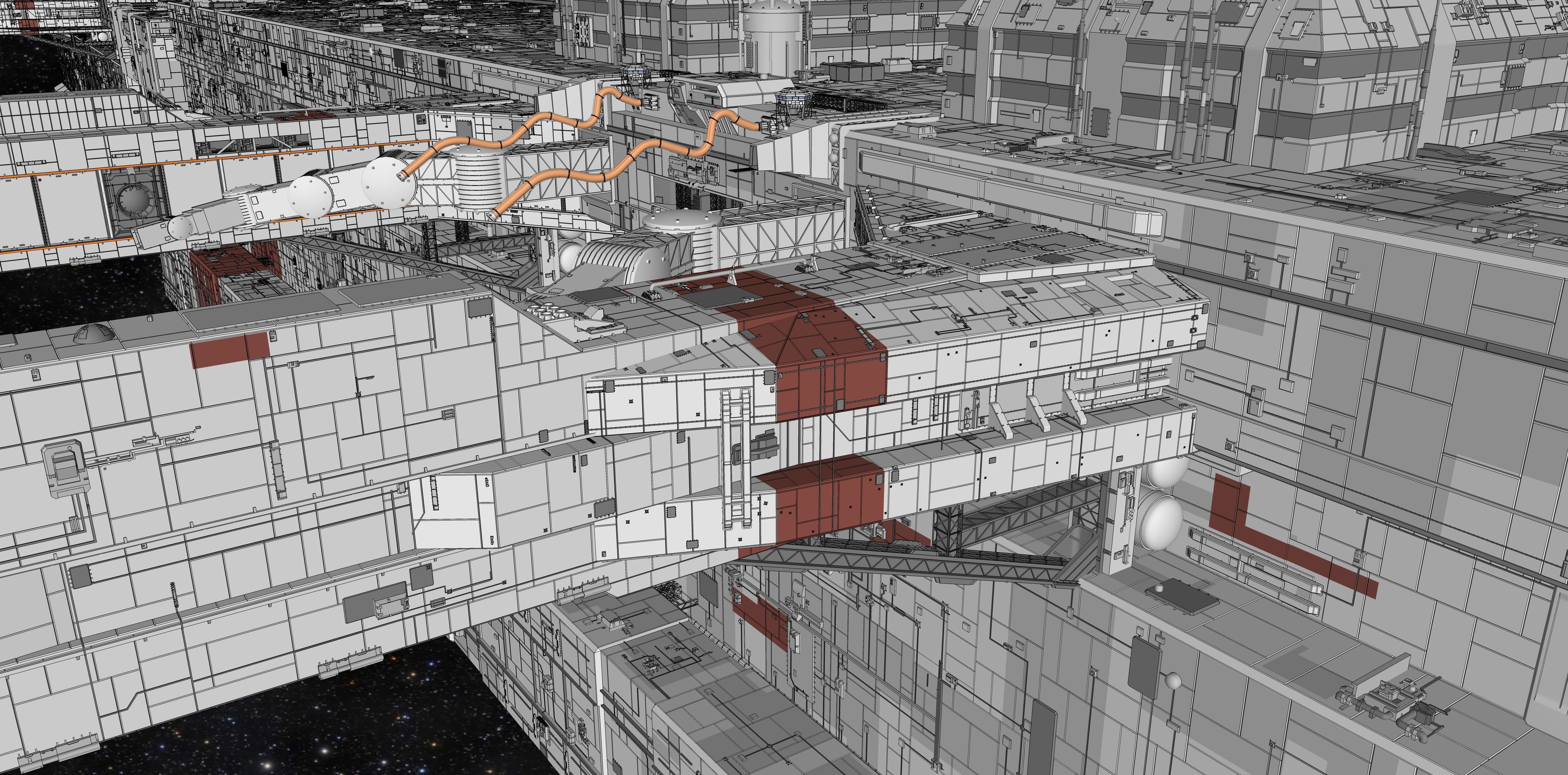 starship troopers lunar base 3D model_17