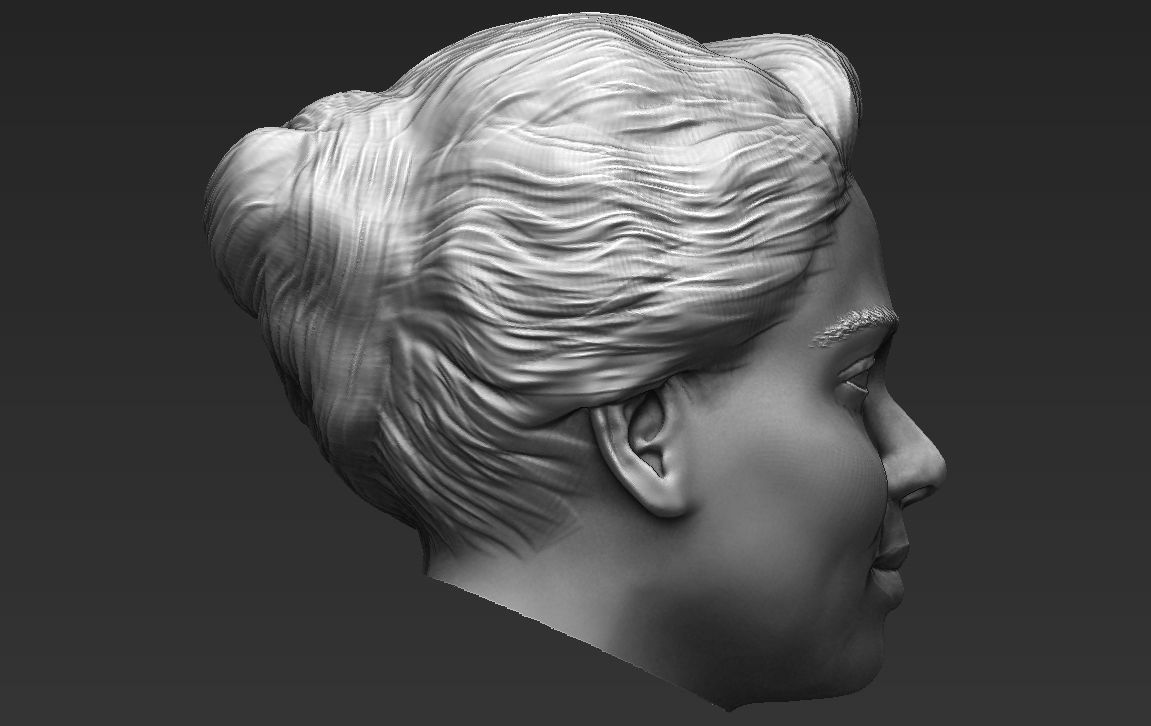 Adele standard version only mesh 3D model_6