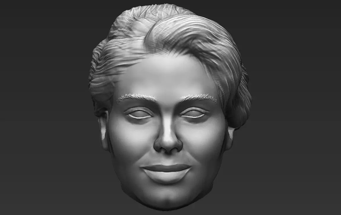 Adele standard version only mesh 3D model_0