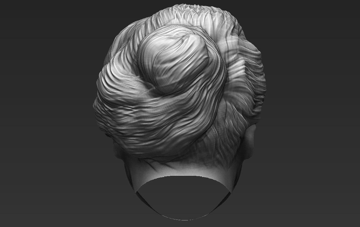 Adele standard version only mesh 3D model_4