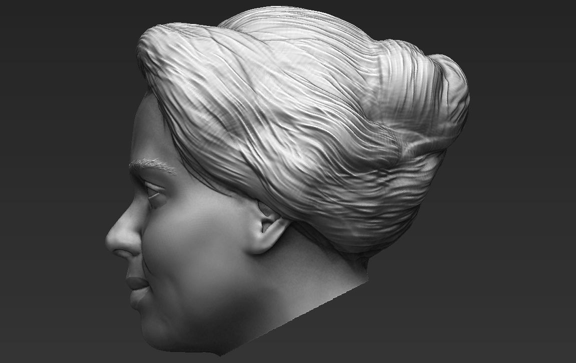 Adele standard version only mesh 3D model_3