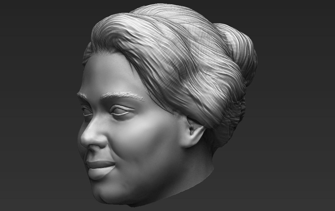 Adele standard version only mesh 3D model_2