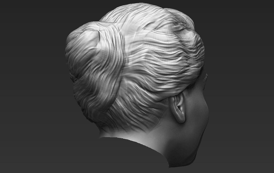 Adele standard version only mesh 3D model_7