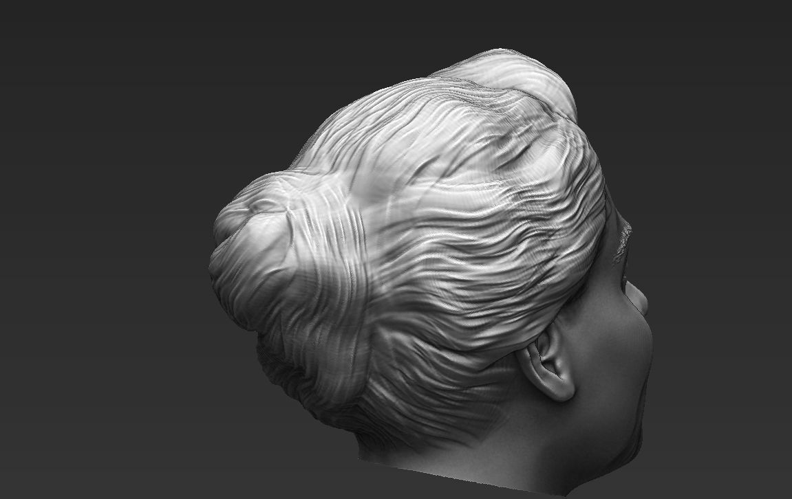 Adele standard version only mesh 3D model_16