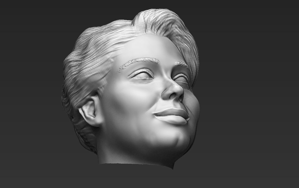 Adele standard version only mesh 3D model_15