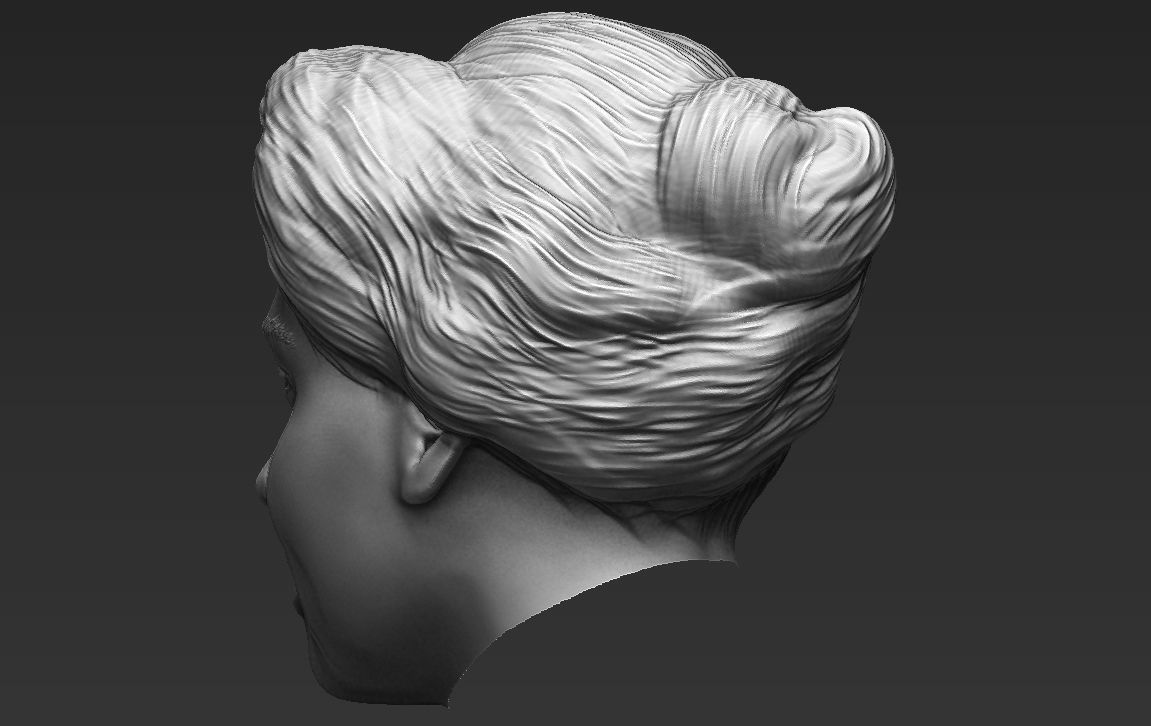 Adele standard version only mesh 3D model_5