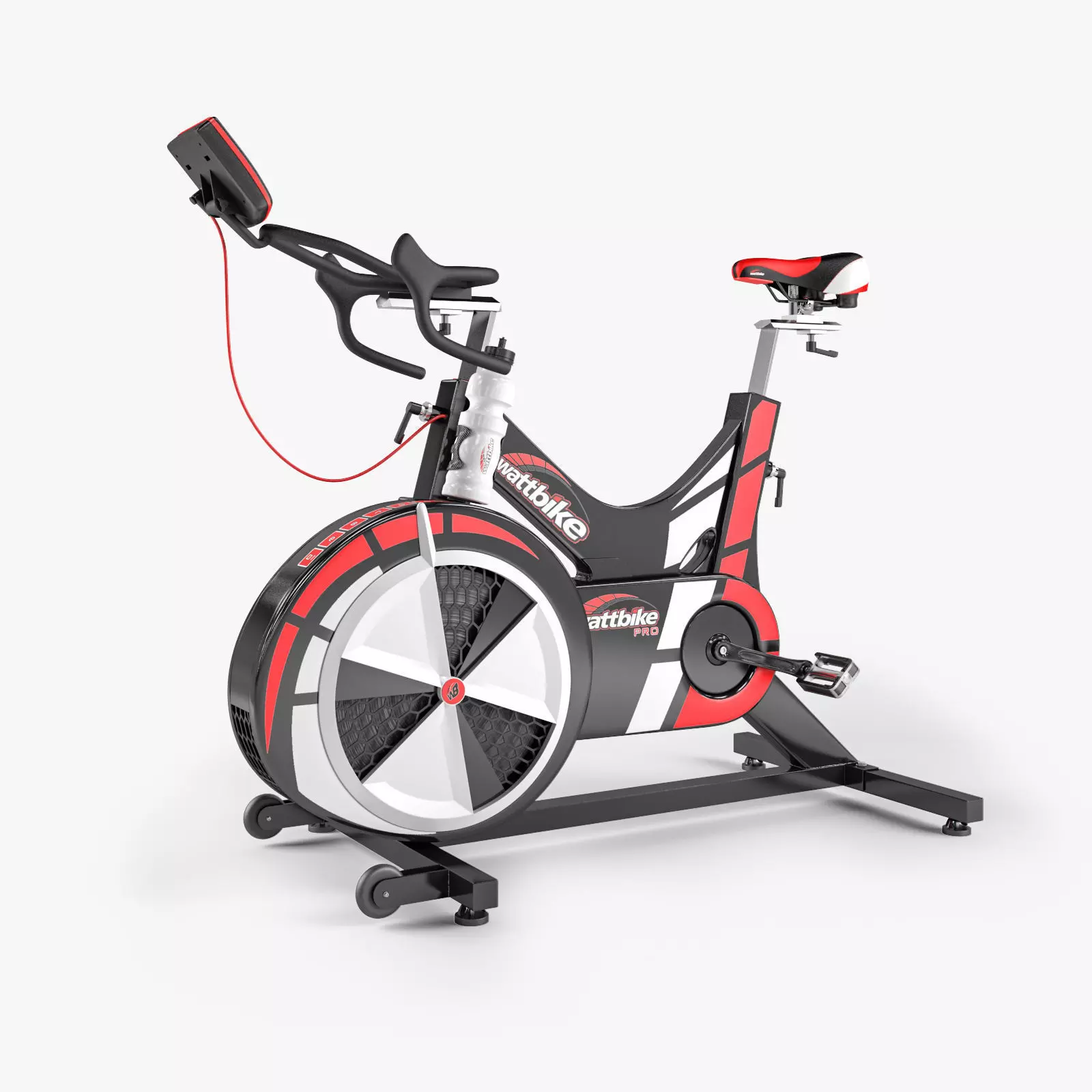 Wattbike Pro Indoor Cycle 3D model_0