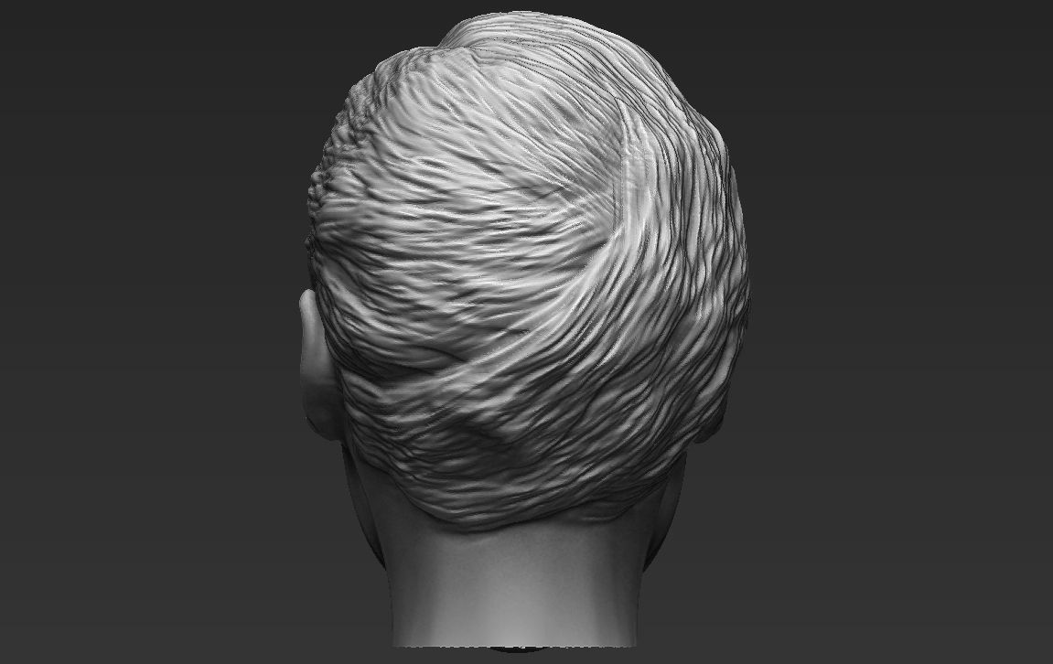 Rihanna standard version only mesh 3D model_5