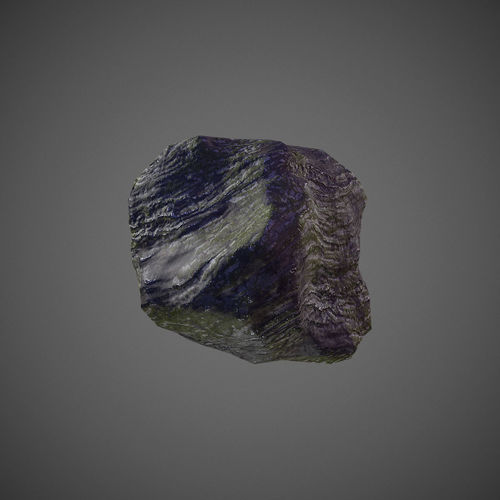 Lowpoly Rock - 2 texture variants Low-poly 3D model