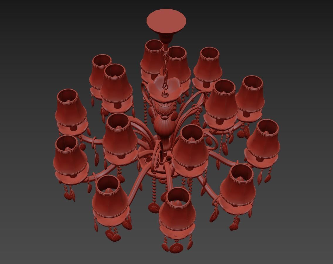 Chandelier  721153 Acesso Osgona 3D model_7