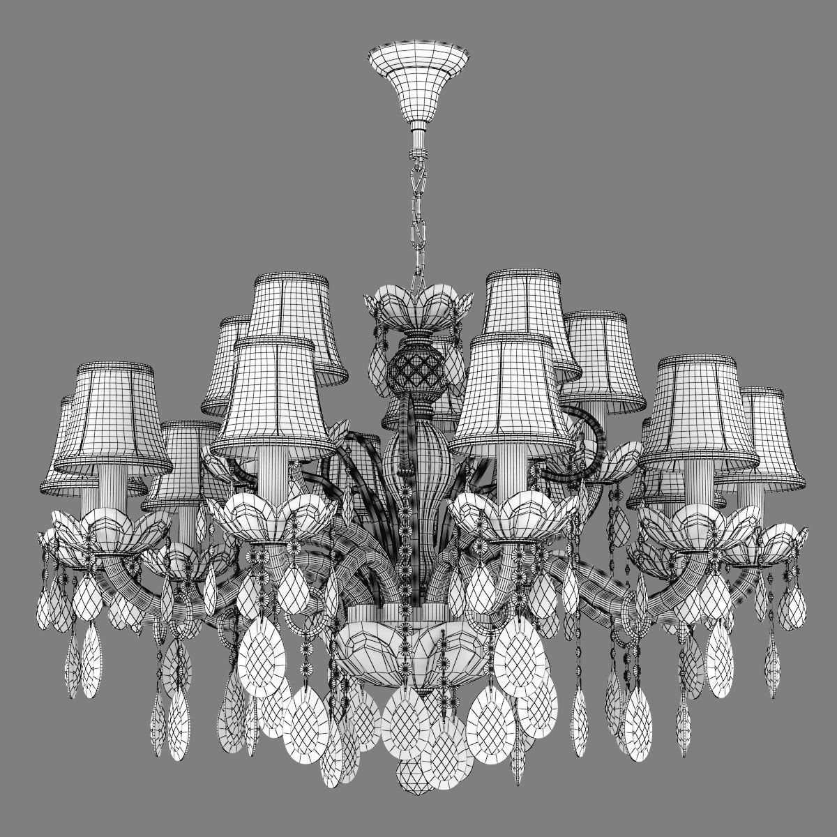 Chandelier  721153 Acesso Osgona 3D model_4