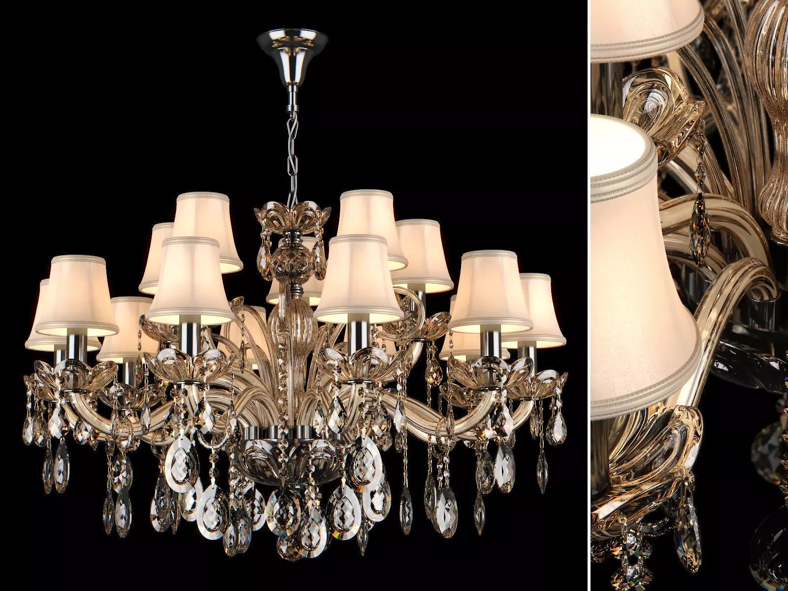 Chandelier  721153 Acesso Osgona 3D model_0