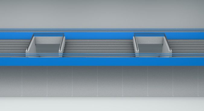 Stadium Grandstand 3D model