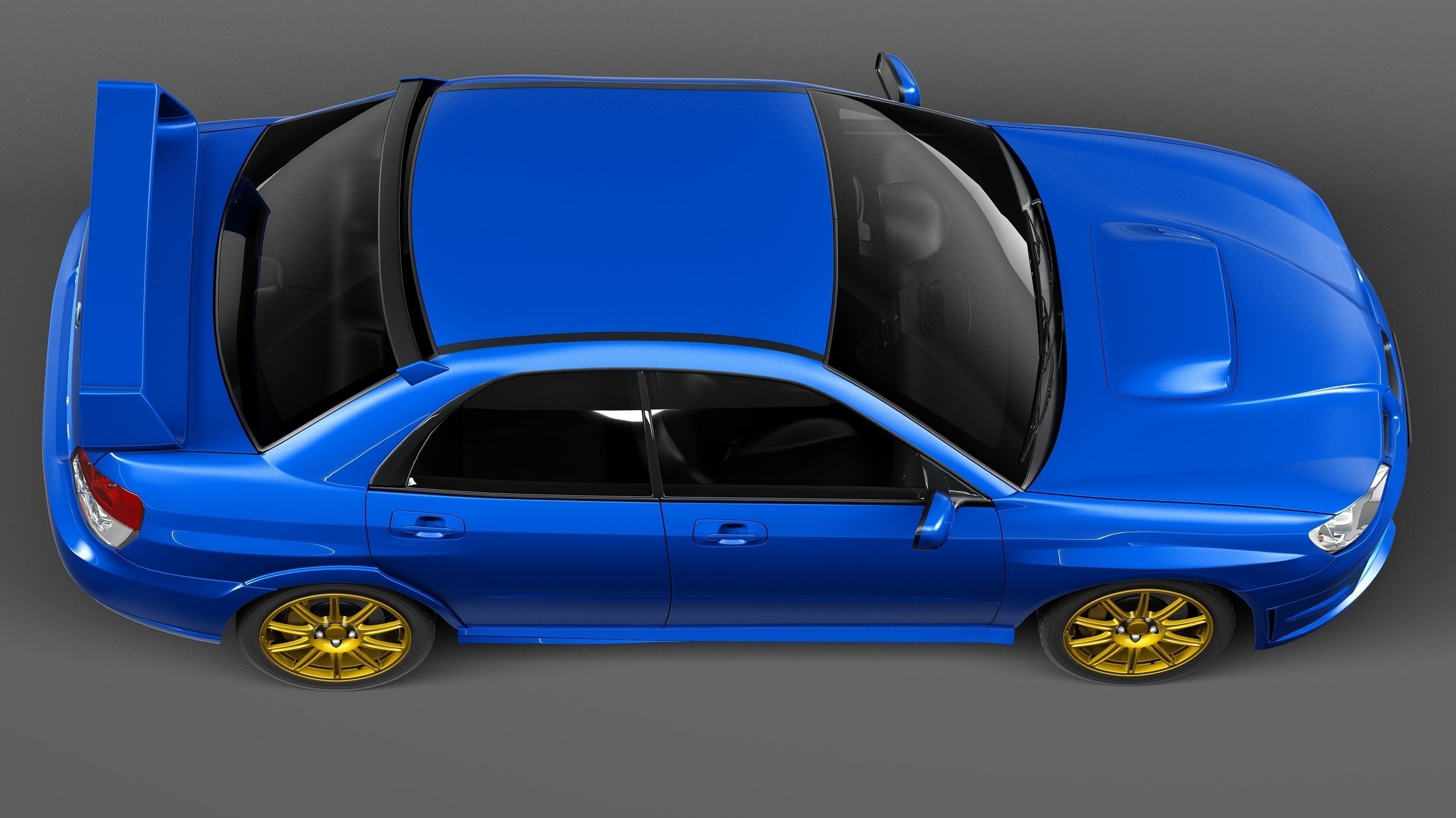 Subaru Impreza STi 2006 3D model_7