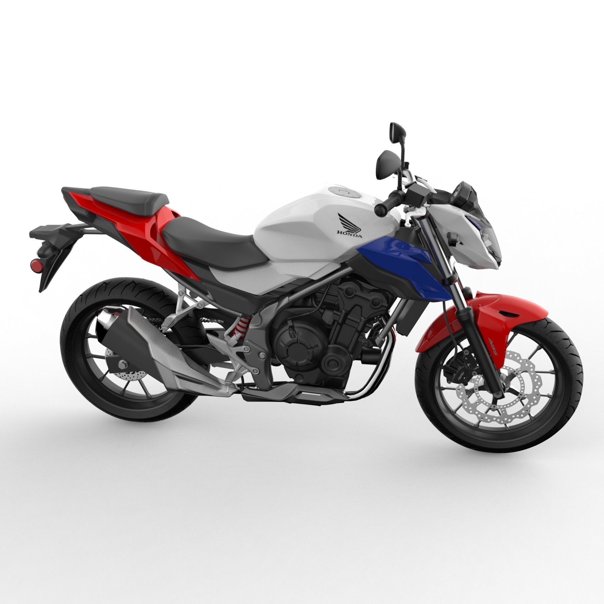 Honda CB500 f 2017 3D model_4