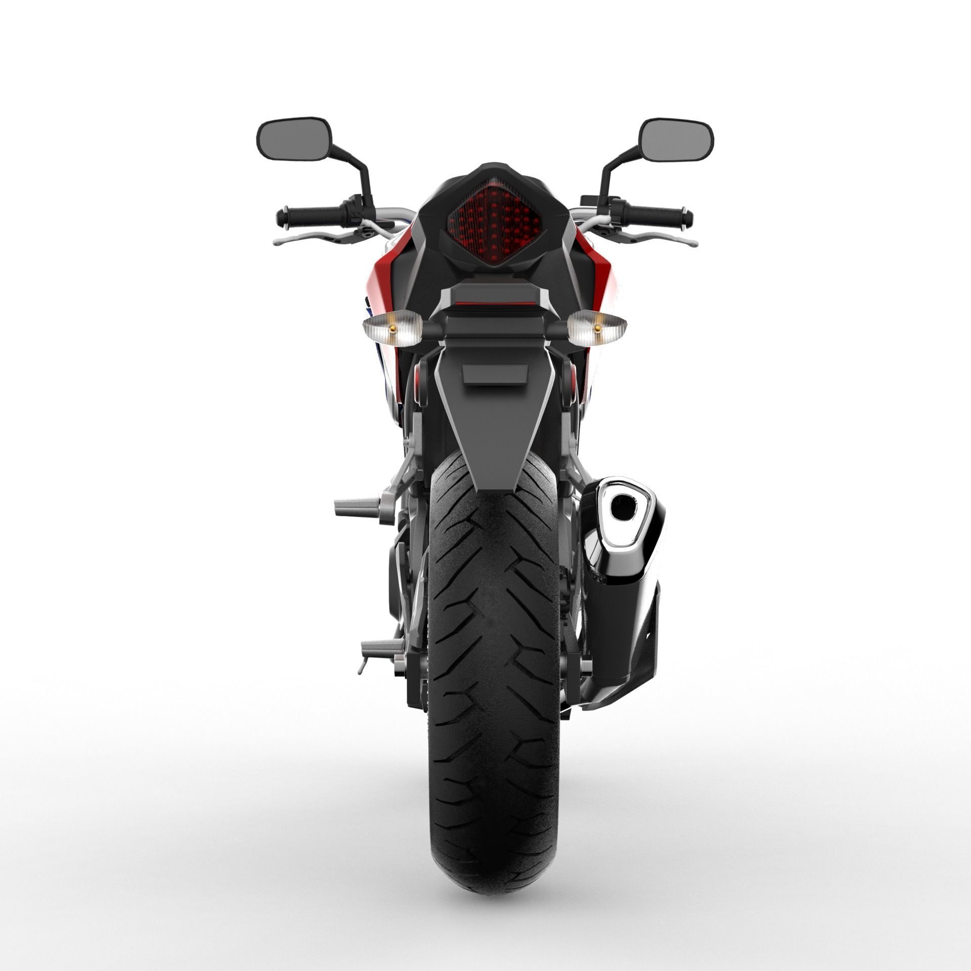 Honda CB500 f 2017 3D model_5