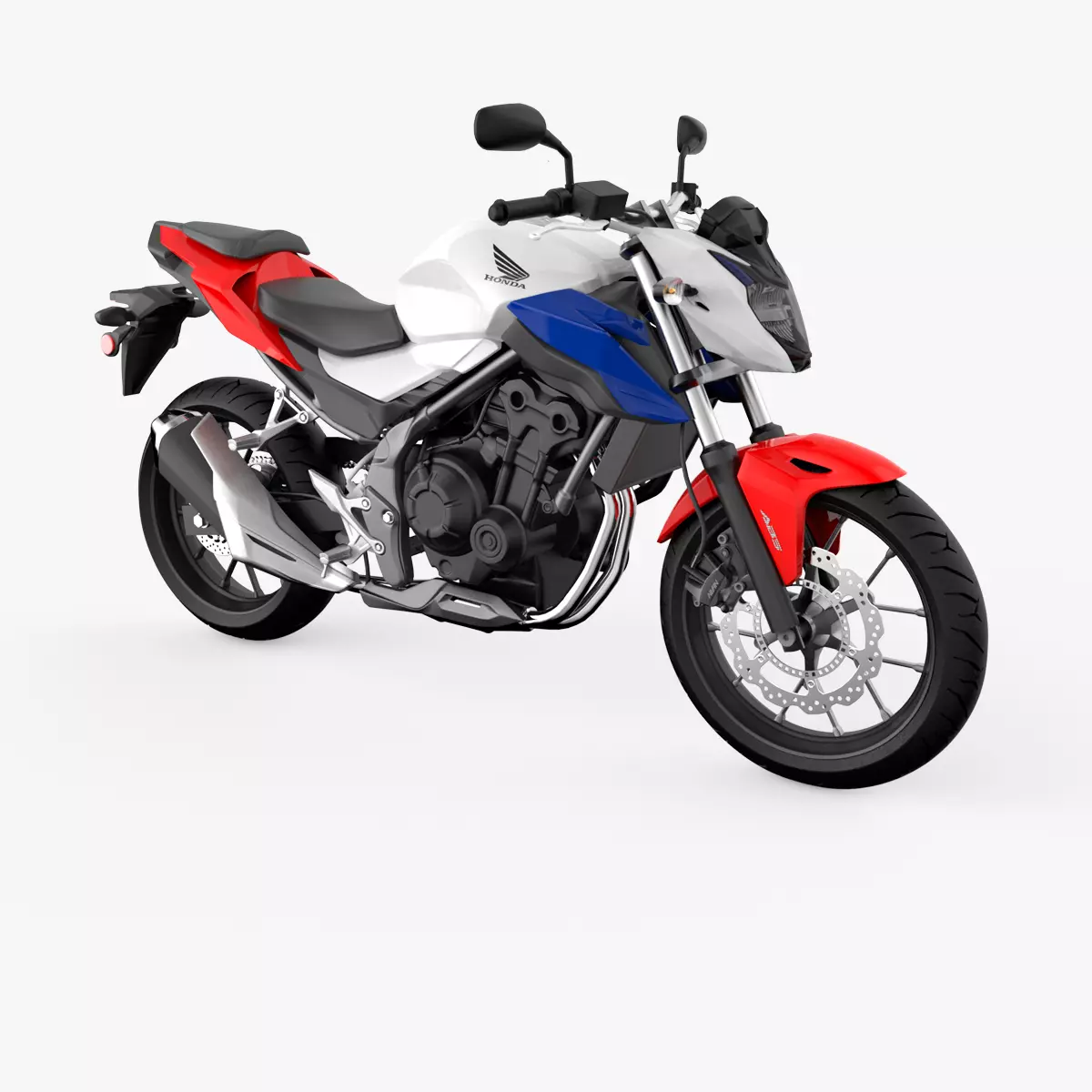 Honda CB500 f 2017 3D model_0