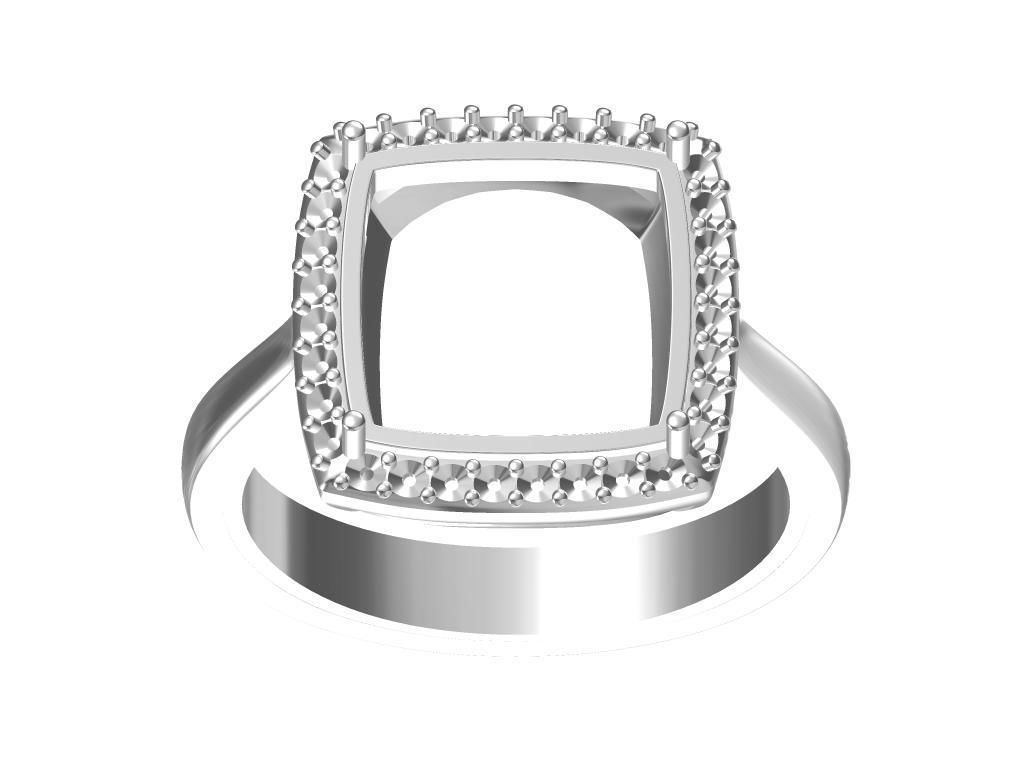 Wedding ring 3D print model 3D print model_1