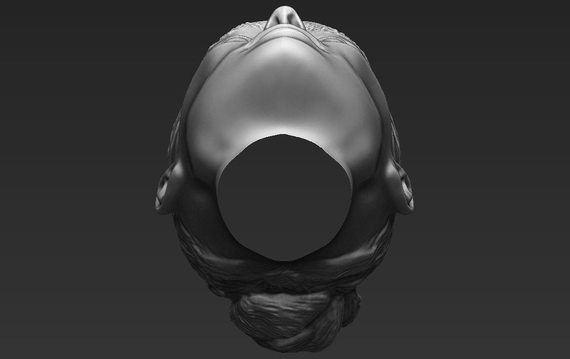 Angelina Jolie standard version only mesh 3D model_11