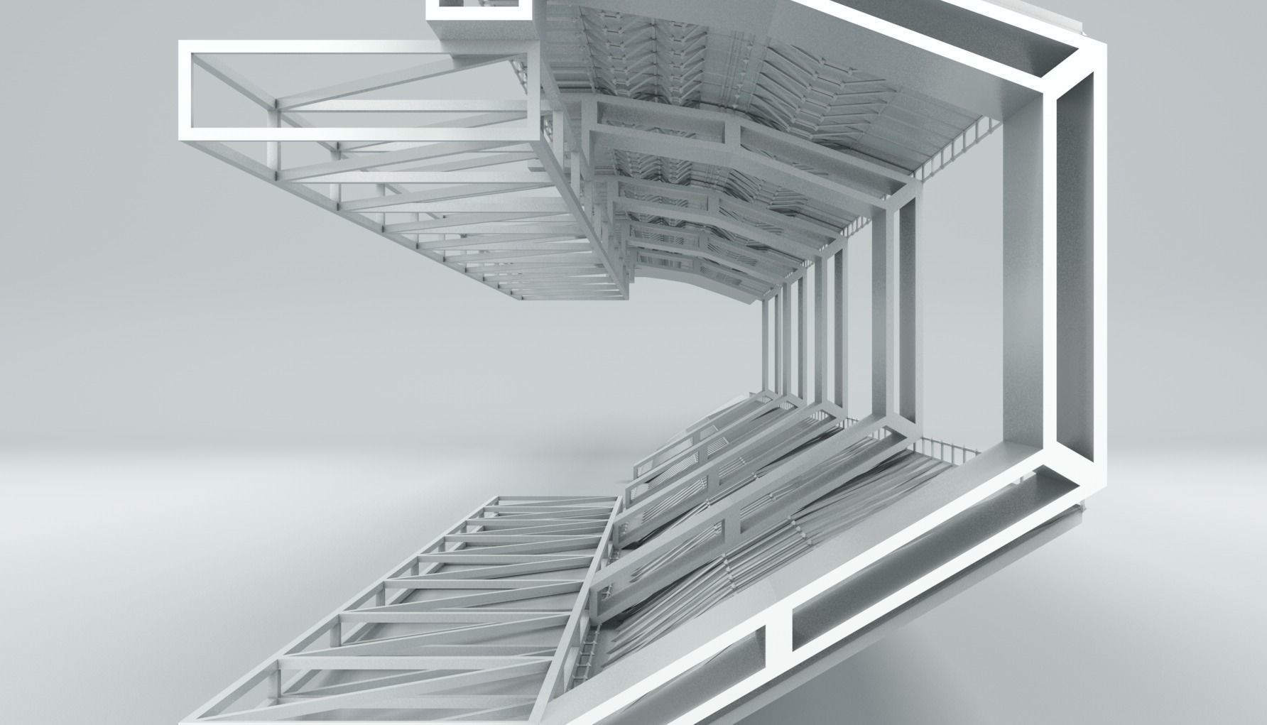 Industrial Structure 3D model_1