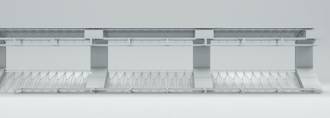 Industrial Structure 3D model