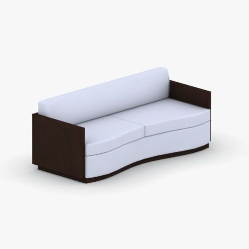1153 - Sofa Low-poly 3D model