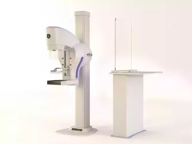 Mammography Senographe Crystal 3D model