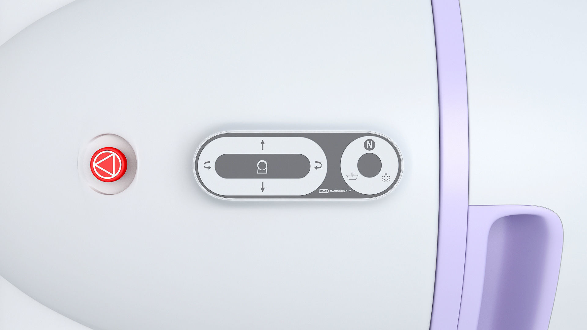 Mammography Senographe Crystal 3D model_10