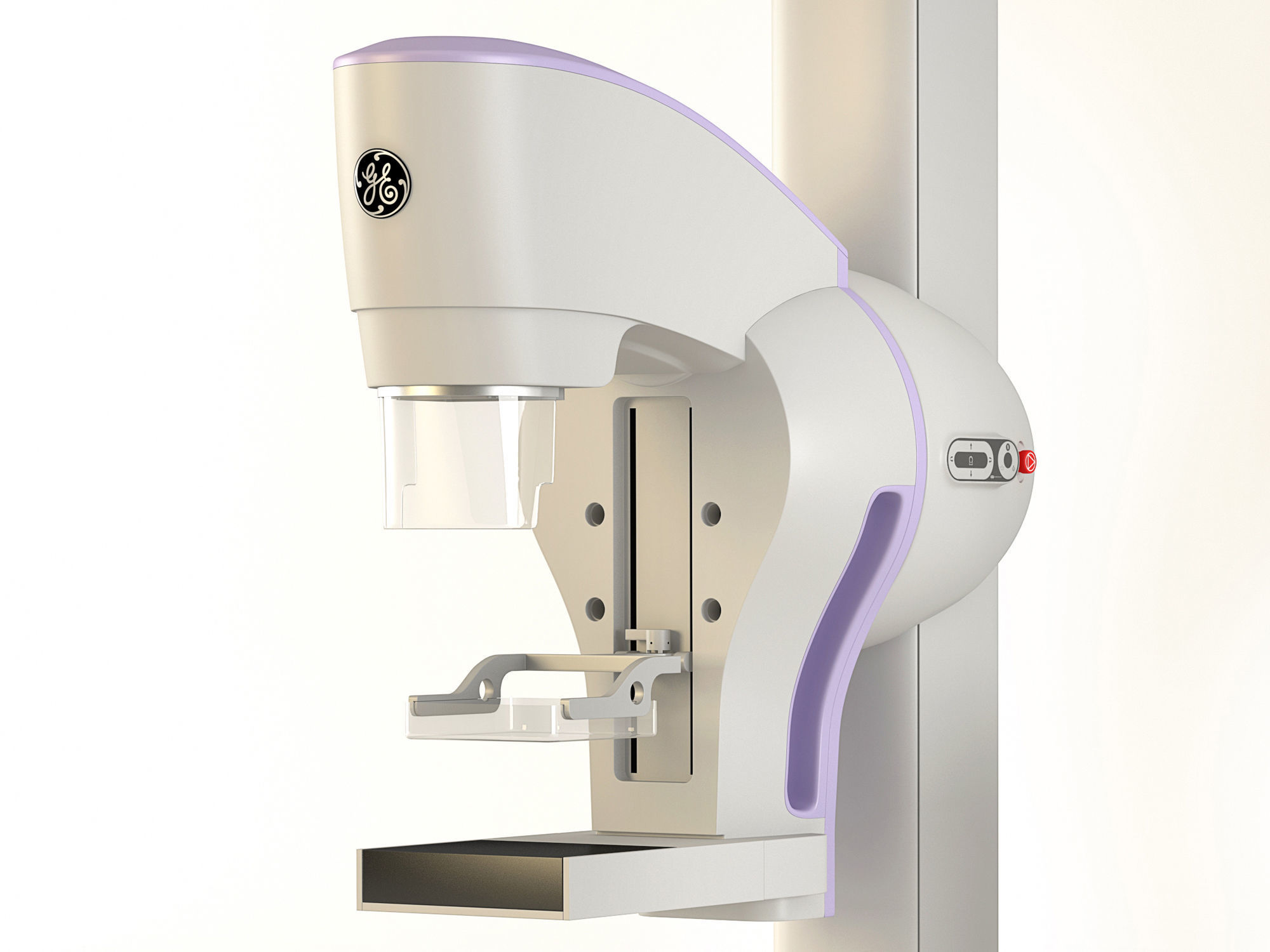 Mammography Senographe Crystal 3D model_1