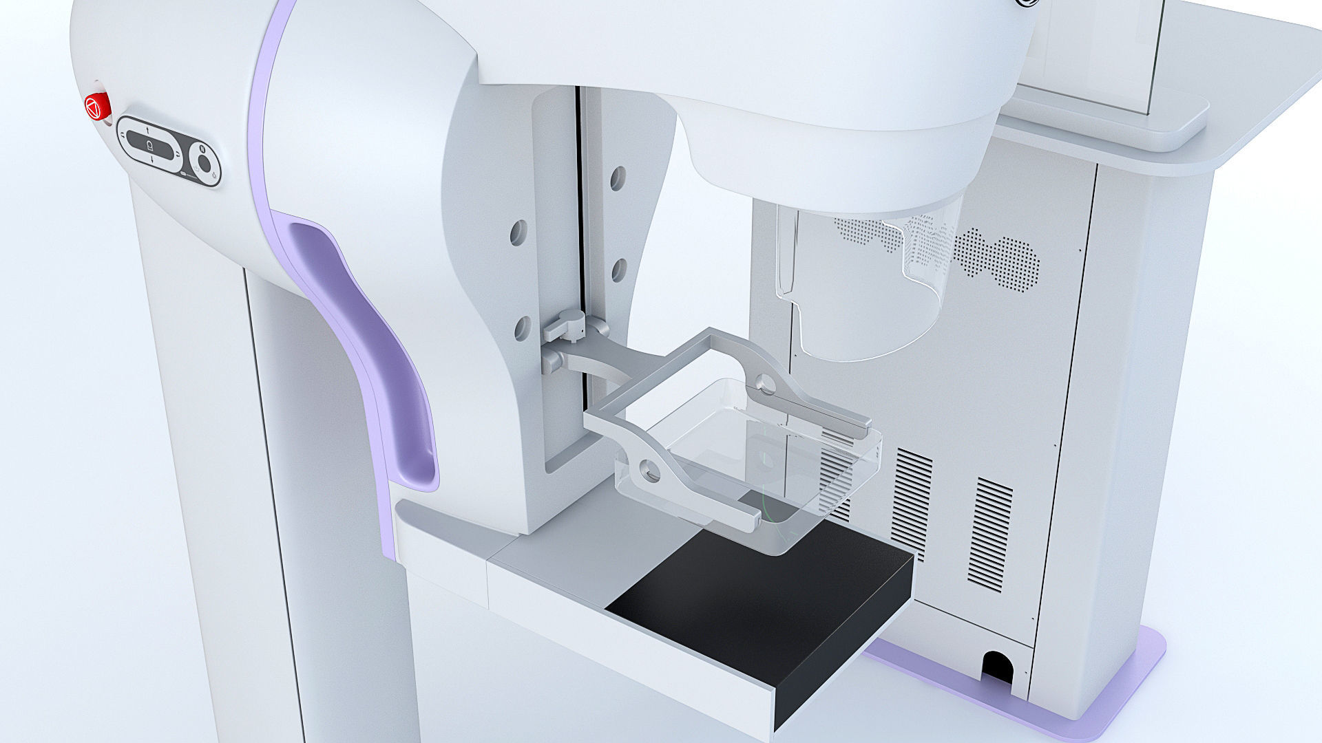 Mammography Senographe Crystal 3D model_15