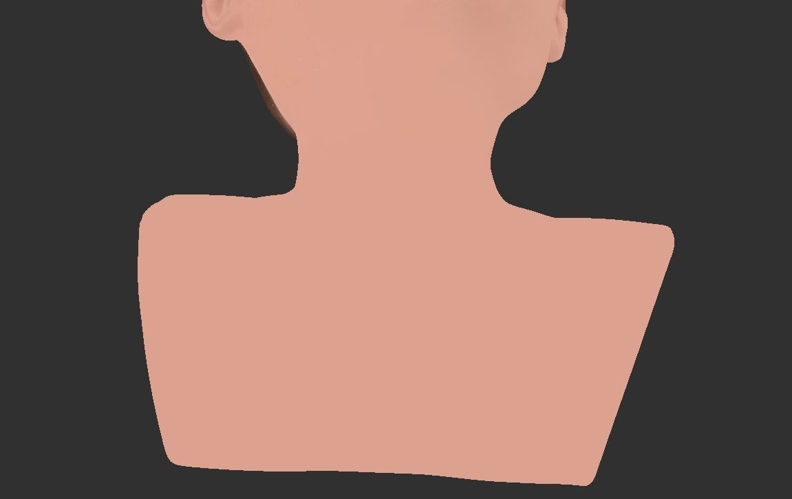 Angelina Jolie bust ready for full color 3D printing 3D print model_26