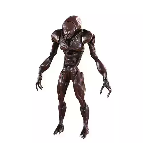 Monster Alien Invader 3D model