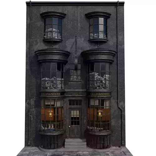 Ollivanders Wand Shop 3D model